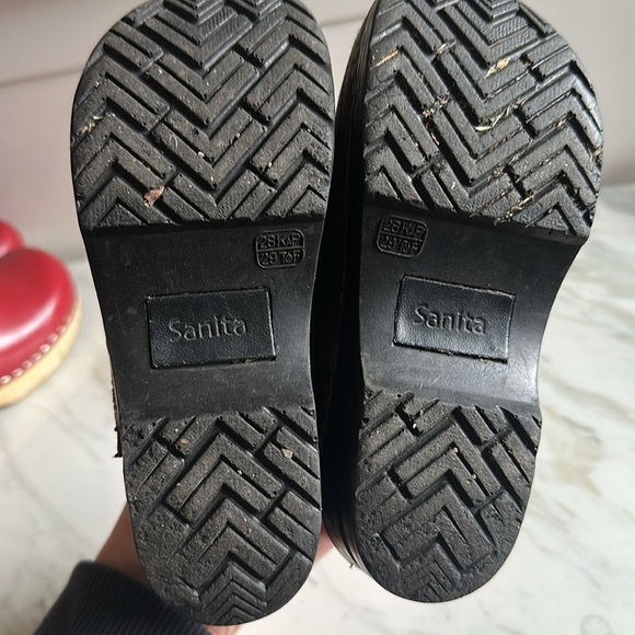 Sanita clogs. Size 28. Brown. - Picture 5 of 5